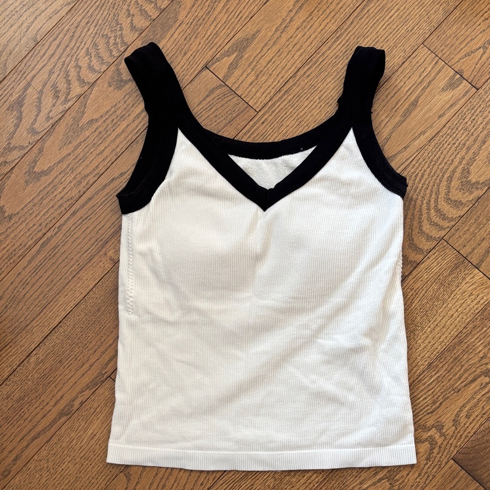 Black and White Women's Top